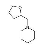 1-(tetrahydrofuran-2-ylmethyl)piperidine Structure