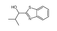 2-Benzothiazolemethanol,alpha-(1-methylethyl)-(9CI) structure