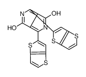 3,6-Di(thieno[3,2-b]thiophen-2-yl)pyrrolo[3,4-c]pyrrole-1,4(2H,5H)-dione structure