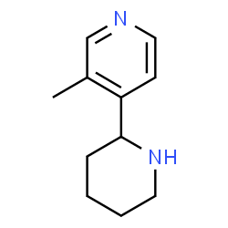 3-METHYL-1',2',3',4',5',6'-HEXAHYDRO-[2,4']BIPYRIDINYL结构式