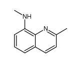 8-methylaminoquinaldine结构式