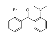 2'-bromo-2-(dimethylamino)benzophenone结构式