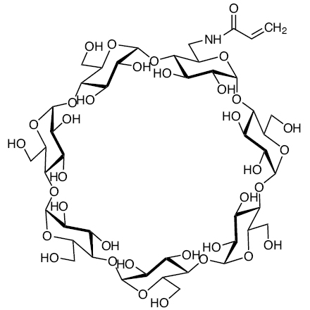 6-Acrylamido-β-cyclodextrin structure