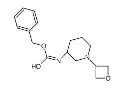 (R)-Benzyl 1-(oxetan-3-yl)piperidin-3-ylcarbamate结构式