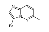 3-Bromo-6-methylimidazo[1,2-b]pyridazine Structure