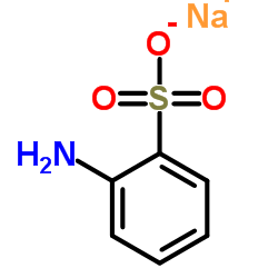 sodium,2-aminobenzenesulfonate Structure