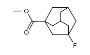 methyl 3-fluoroadamantane-1-carboxylate Structure