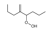 4-hydroperoxy-5-methylideneoctane Structure