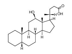 (5b,12b)- 12-hydroxyCholan-24-oic acid picture