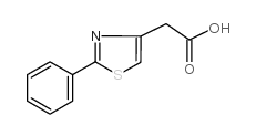 2-苯基-4-噻唑乙酸图片