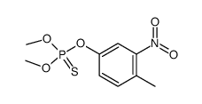 O.O-Dimethyl-O-(3-nitro-4-methylphenyl)-thiophosphorsaeure结构式