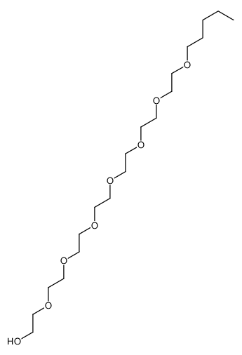 2-[2-[2-[2-[2-[2-(2-pentoxyethoxy)ethoxy]ethoxy]ethoxy]ethoxy]ethoxy]ethanol Structure