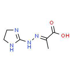 Propanoic acid, 2-[(4,5-dihydro-1H-imidazol-2-yl)hydrazono]- (9CI) picture