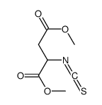 2-异硫代氰酰基琥珀酸二甲酯结构式