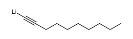 lithium derivative from 1-decyne结构式