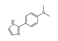 [4-(1H-IMIDAZOL-2-YL)-PHENYL]-DIMETHYL-AMINE Structure