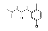 N-(5-chloro-2-methylphenyl)-2,2-dimethylhydrazinecarboxamide Structure