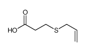 3-(allylthio)propanoic acid Structure