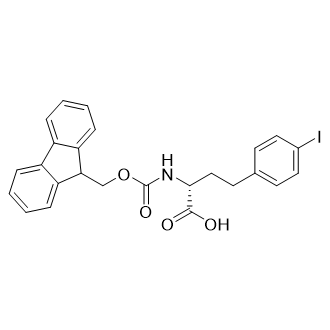 (R)-2-((((9H-芴-9-基)甲氧基)羰基)氨基)-4-(4-碘苯基)丁酸图片