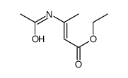 (E)-ETHYL 3-ACETAMIDOBUT-2-ENOATE Structure