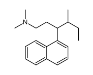 N,N-Dimethyl-γ-(1-methylpropyl)-1-naphthalene-1-propanamine structure