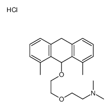 2-[2-[bis(2,6-dimethylphenyl)methoxy]ethoxy]ethyl-dimethylazanium,chloride Structure