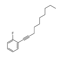 1-dec-1-ynyl-2-fluorobenzene结构式