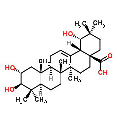 阿江榄仁酸结构式