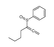 hepta-1,2-dien-3-ylsulfinylbenzene结构式