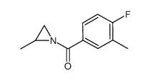 N-(4-fluoro-3-methylbenzoyl)propyleneimine Structure