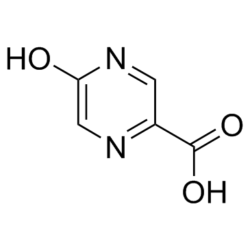 5-Hydroxypyrazine-2-carboxylic acid Structure