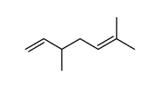 3,6-dimethyl-1,5-heptadiene structure