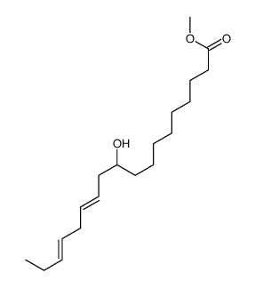 methyl 10-hydroxyoctadeca-12,15-dienoate Structure