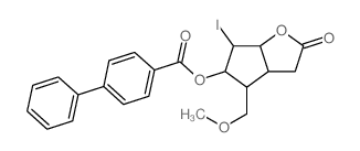 [2-iodo-4-(methoxymethyl)-7-oxo-8-oxabicyclo[3.3.0]oct-3-yl] 4-phenylbenzoate picture