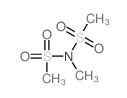 N-methyl-N-methylsulfonyl-methanesulfonamide结构式