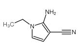 2-amino-1-ethylpyrrole-3-carbonitrile Structure