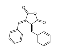 3,4-dibenzylideneoxolane-2,5-dione Structure