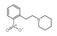 1-[2-(2-nitrophenyl)ethyl]piperidine Structure