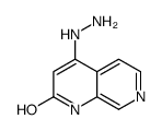 4-hydrazinyl-1H-1,7-naphthyridin-2-one Structure