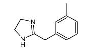 2-(m-Methylbenzyl)-2-imidazoline结构式