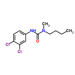 1-Butyl-3-(3,4-dichlorophenyl)-1-methylurea Structure