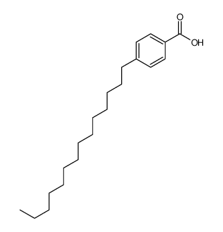 4-tetradecylbenzoic acid Structure