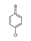 4-Cl-C5H4N*BH3 Structure