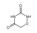 [1,2,4]oxadiazinane-3,5-dione Structure