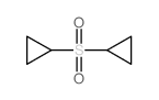 cyclopropylsulfonylcyclopropane Structure