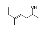 5-methylhept-4-en-2-ol Structure