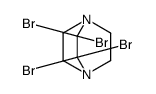 2,2,3,3-tetrabromo-1,4-diazabicyclo[2.2.2]octane Structure