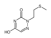 2-(2-methylsulfanylethyl)-1,2,4-triazine-3,5-dione Structure