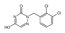 2-[(2,3-dichlorophenyl)methyl]-1,2,4-triazine-3,5-dione结构式