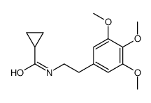 N-[2-(3,4,5-trimethoxyphenyl)ethyl]cyclopropanecarboxamide Structure